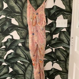 Forever 21 backless jumpsuit